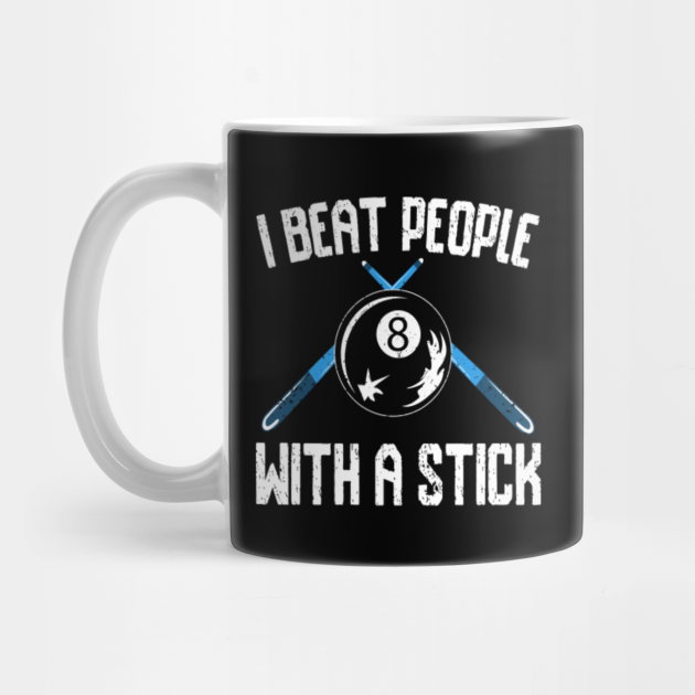 Funny Pool Player Gift I Billard 8Ball Pool Mug TeePublic